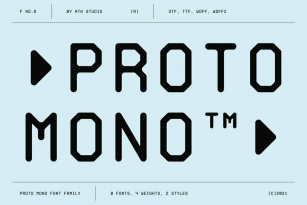 Proto Mono Font Font Download