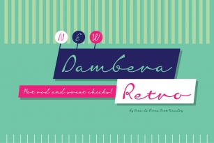 Dambera Retro Font Font Download