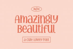 Amazingly Beautiful Font Font Download