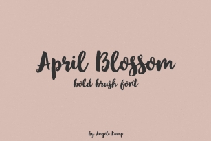 April Blossom Font Font Download