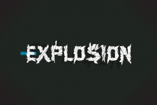 Explosion Font Font Download
