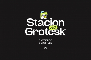 Stacion Grotesk Font Font Download
