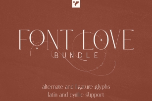 Fedotov Love Bundle Font Download