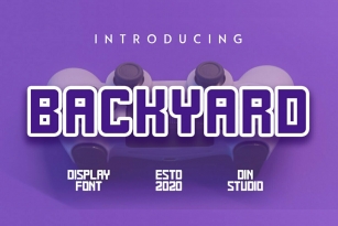 Backyard Font Font Download