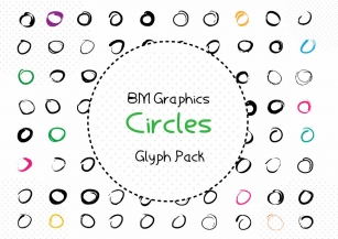 BM Graphics - Circles V2 Font Font Download