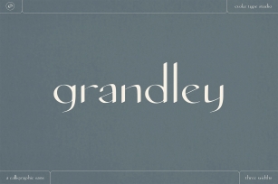 Grandley Font Font Download