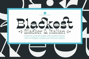 Blackest Font Font Download
