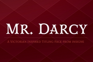 Mr Darcy Font Font Download