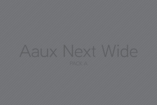 Aaux Next Wide Pack A Font Font Download