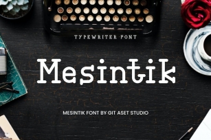 Mesintik Vintage Font Font Download