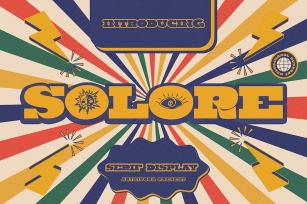 Solore - Serif Display Font Font Download