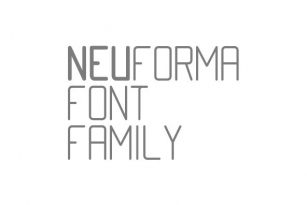 Neuforma Font Font Download