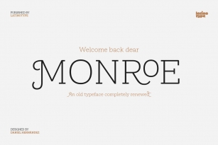 Monroe Font Font Download