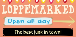 Loppemarked Font Font Download