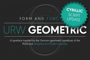 URW Geometric Font Font Download