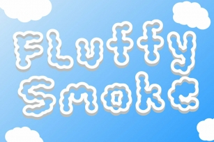 Fluffly Smoke Font Font Download