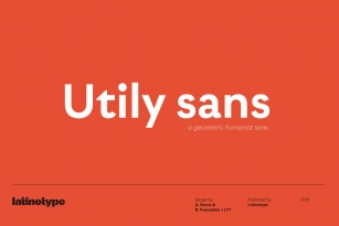 Utily Sans Font Font Download