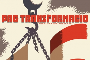 PAG Transformacio Font Font Download