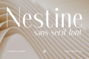Nestine Font Font Download