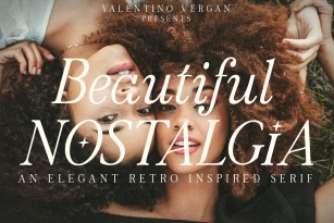 Beautiful Nostalgia Font Font Download