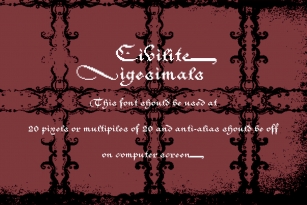 Civilite Vigesimals Font Font Download