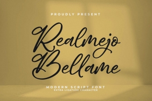 Realmejo Bellame Font Download