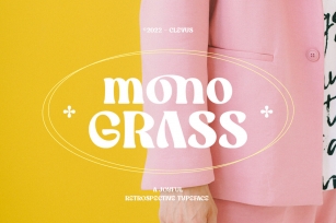 Mono Grass Font Font Download