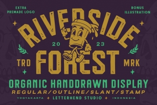 Riverside Forest Font Font Download