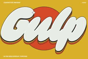 Gulp Font Font Download