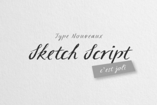 Sketch Script Font Font Download