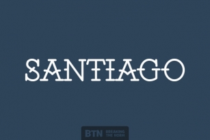Santiago Font Font Download
