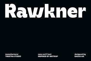 Rawkner Font Font Download