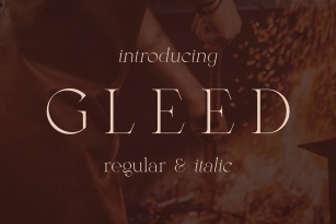 Gleed Font Font Download