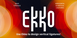 Ekko Font Font Download