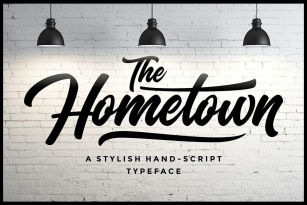 The Hometown Font Font Download