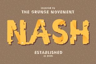 YWFT Nash Font Font Download