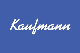 Kaufmann Font Font Download
