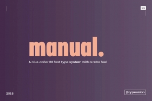 Manual Font Font Download