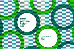 FormPattern Color Six Font Font Download