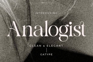 Analogist Font Font Download