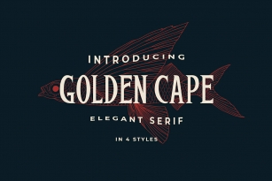 Golden Cape Font Font Download