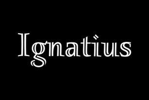 Ignatius Font Font Download