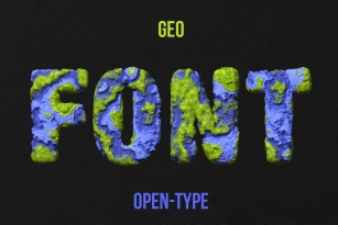 Geo SVG Font Font Download