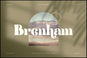 Brenham Font Font Download