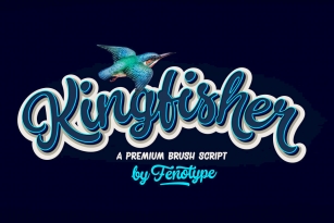 Kingfisher Font Font Download