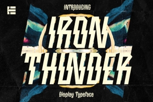 Iron Thunder Font Font Download