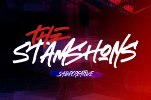 The Stamshons Font Font Download