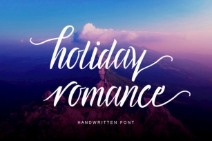 Holiday Romance Font Font Download