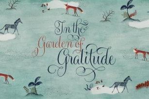 Gratitude Script Font Font Download