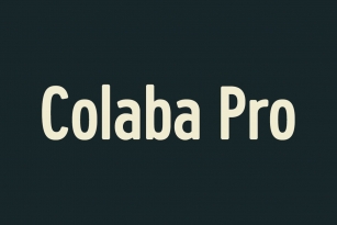 Colaba Pro Font Font Download